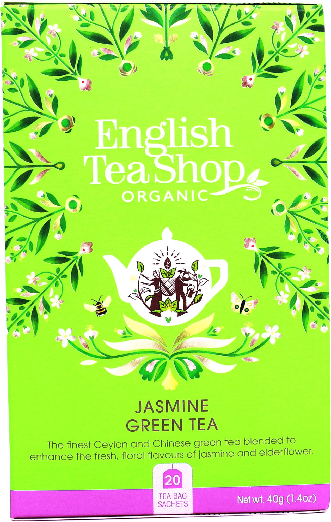 English Tea Shop BIO Jasmín a zelený čaj
