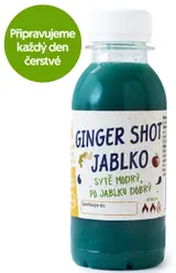 Ginger Shot se spirulinou