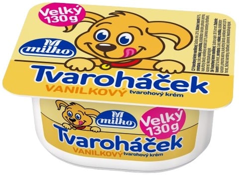 Milko Tvaroháček vanilkový