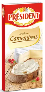Président Tavený sýr Camembert (3×50 g)
