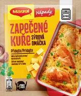 Maggi Nápady Zapečené kuře se čtyřmi druhy sýrů