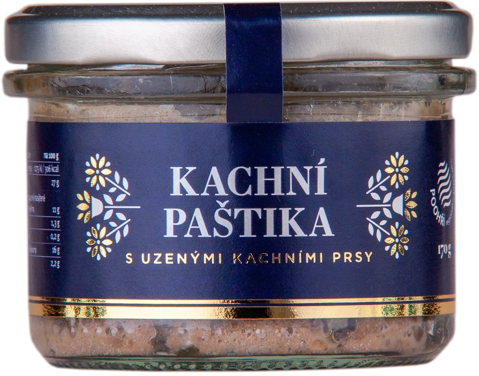 Čongrády Kachní paštika s uzenými kachními prsy