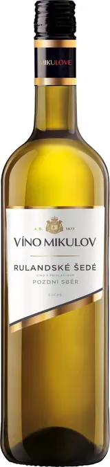 Víno Mikulov Rulandské šedé pozdní sběr