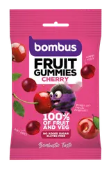 Bombus Fruit gummies višeň