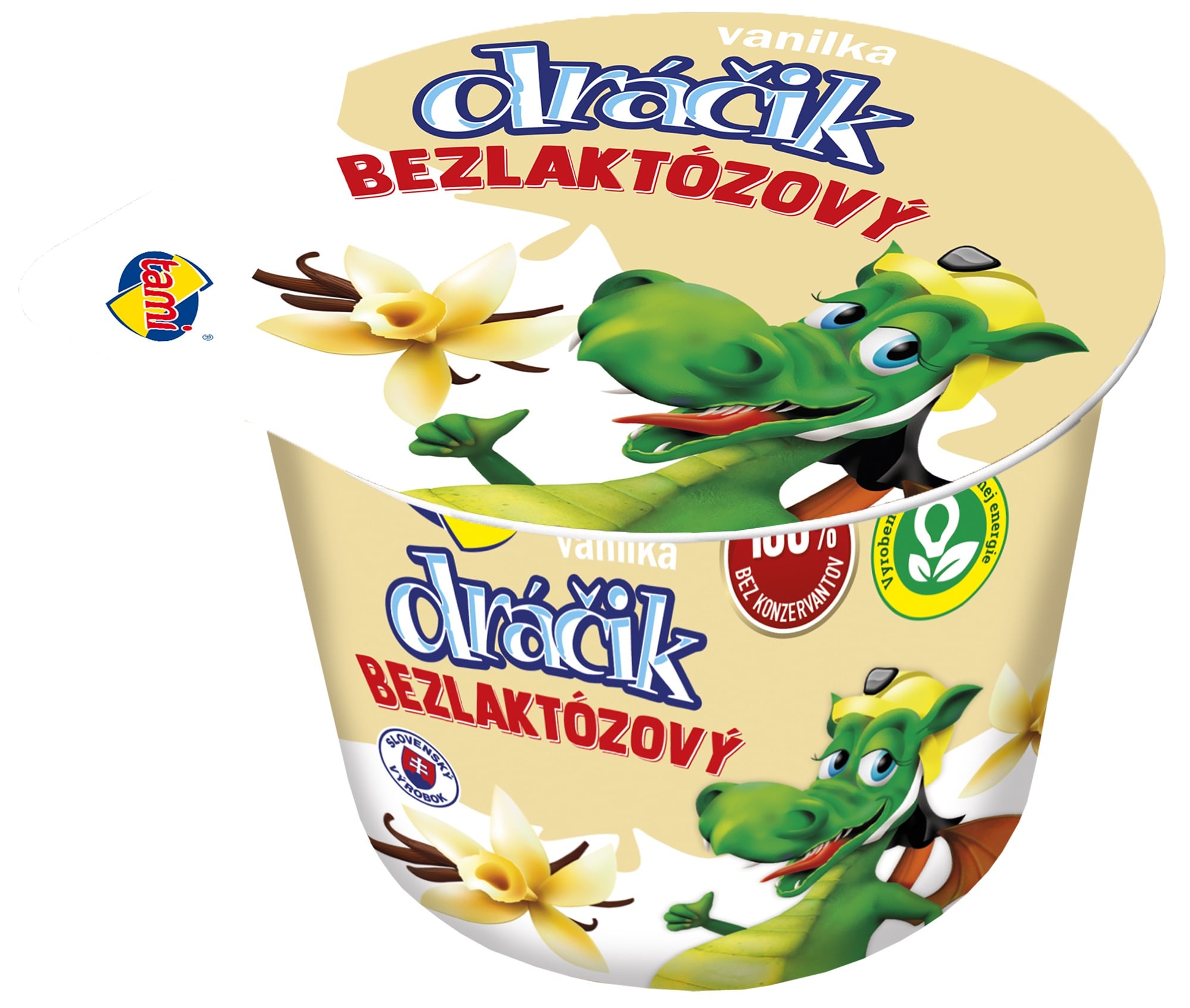 Tami Dráčik dezert bez laktózy vanilka