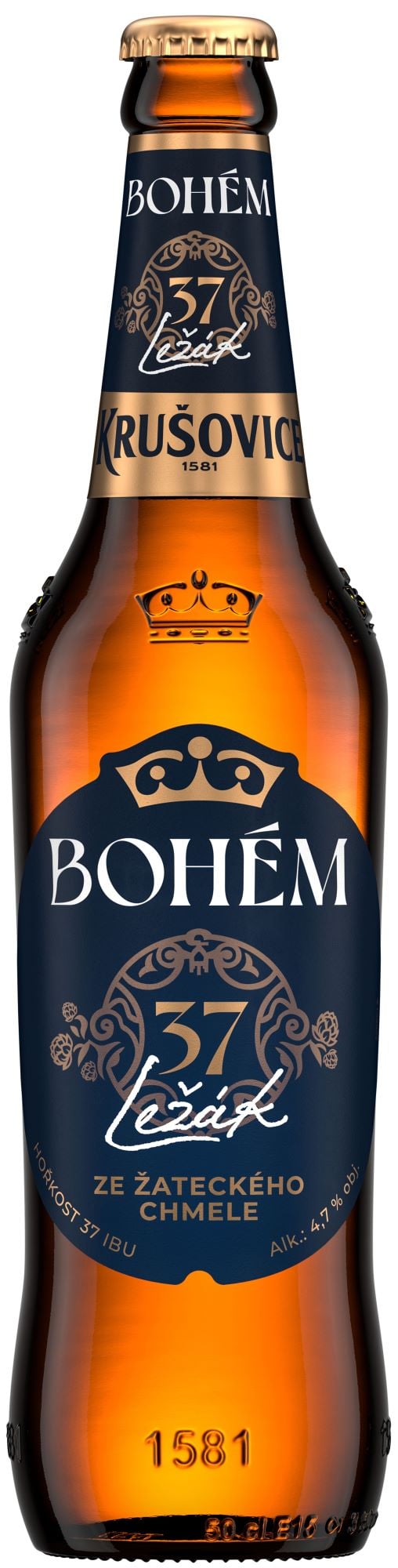 Krušovice Bohém sklo