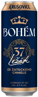 Krušovice Bohém plech