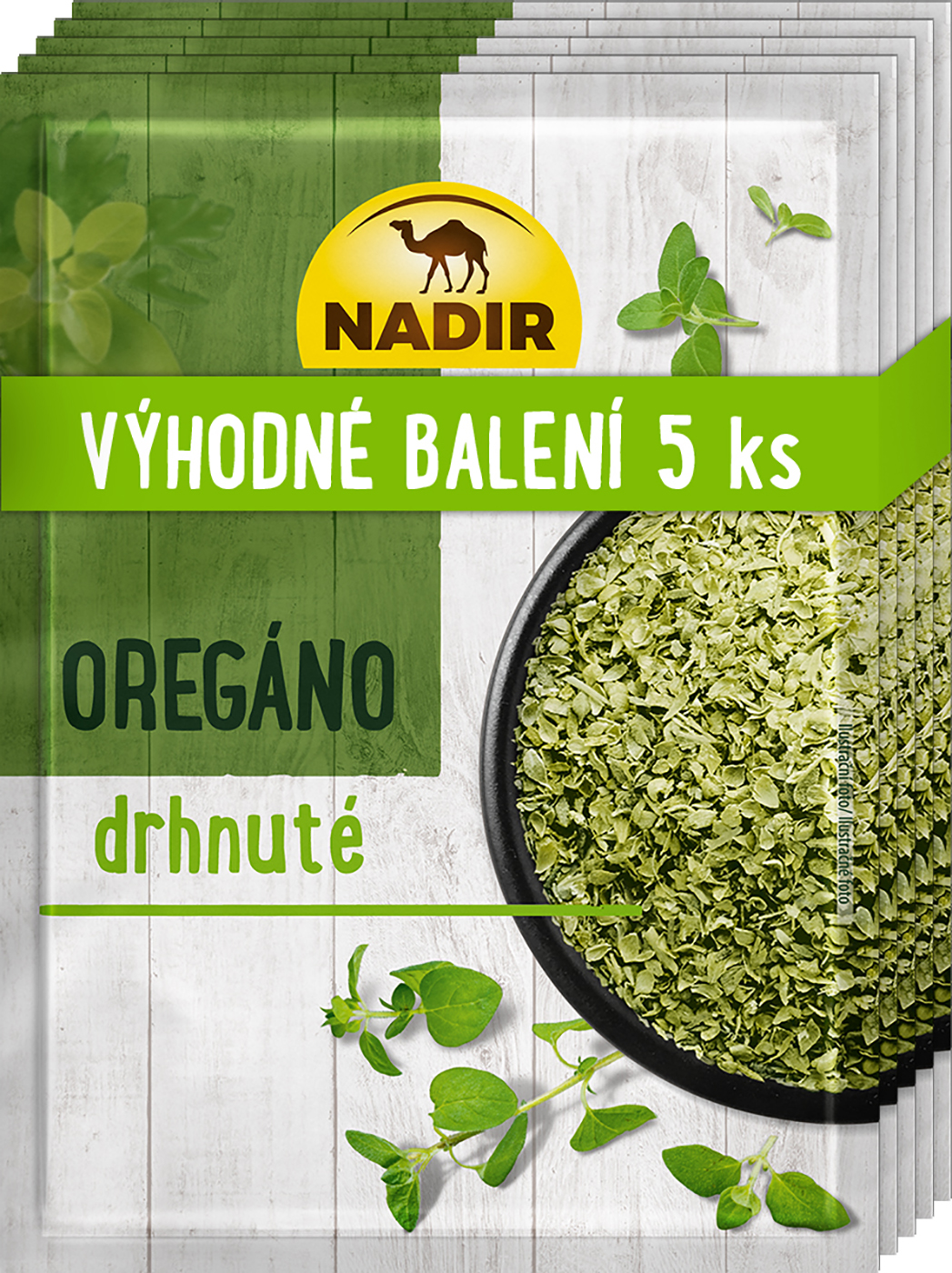 Nadir Oregáno koření (Balení 5 ks)
