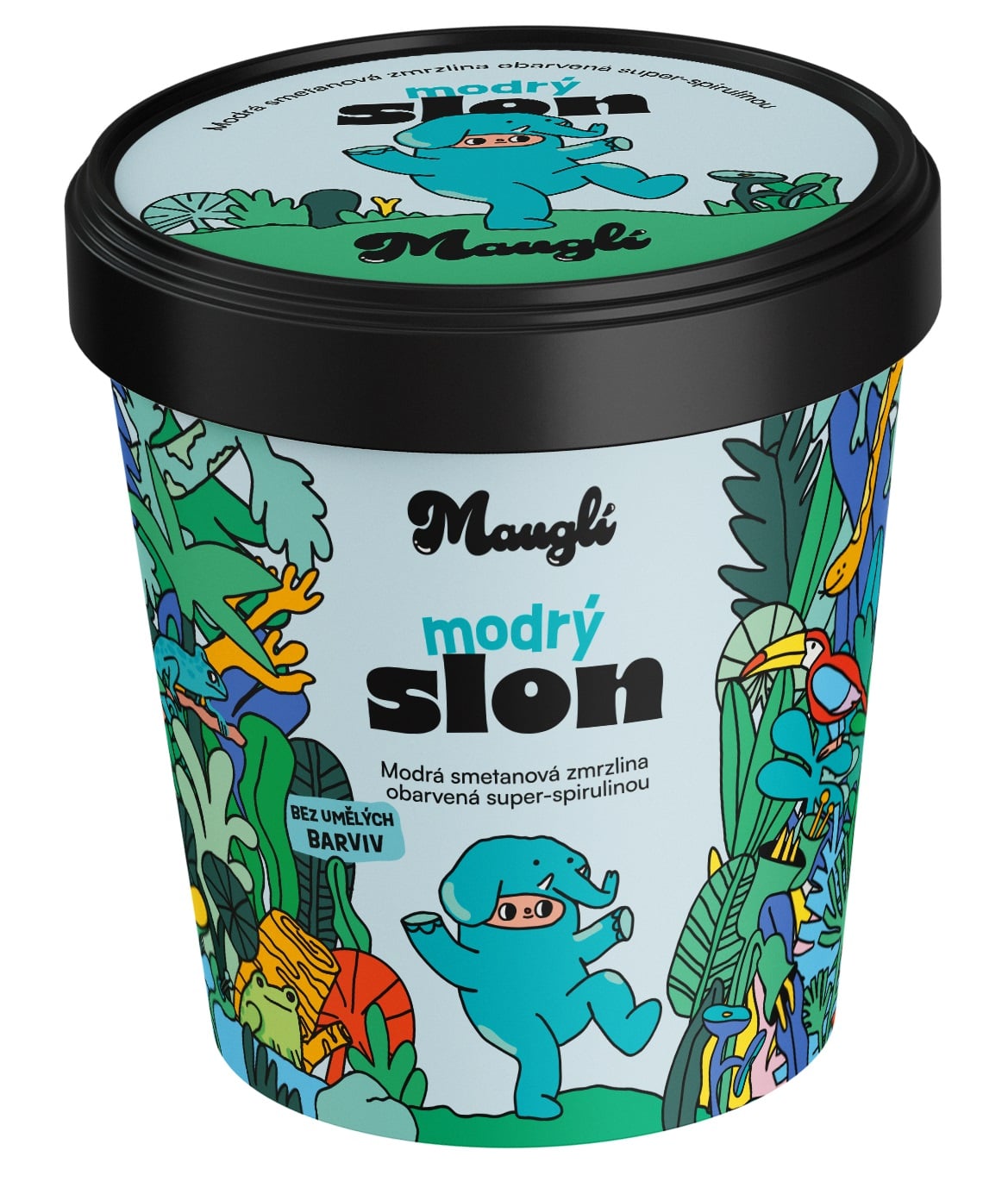 Mauglí Modrý slon