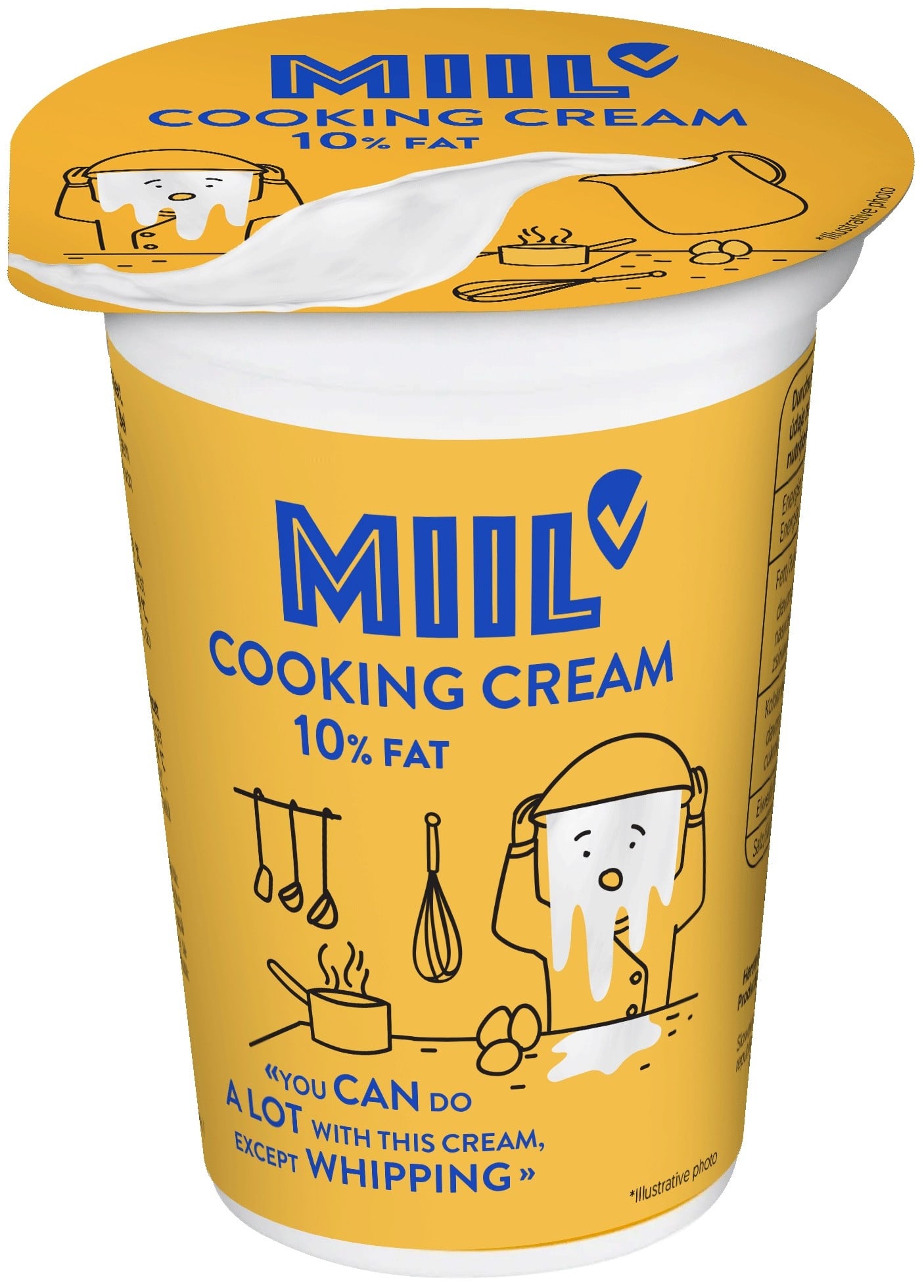 Miil Smetana na vaření 10%