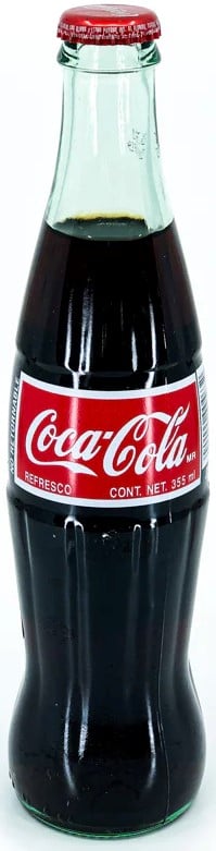 Coca-Cola mexická sklo