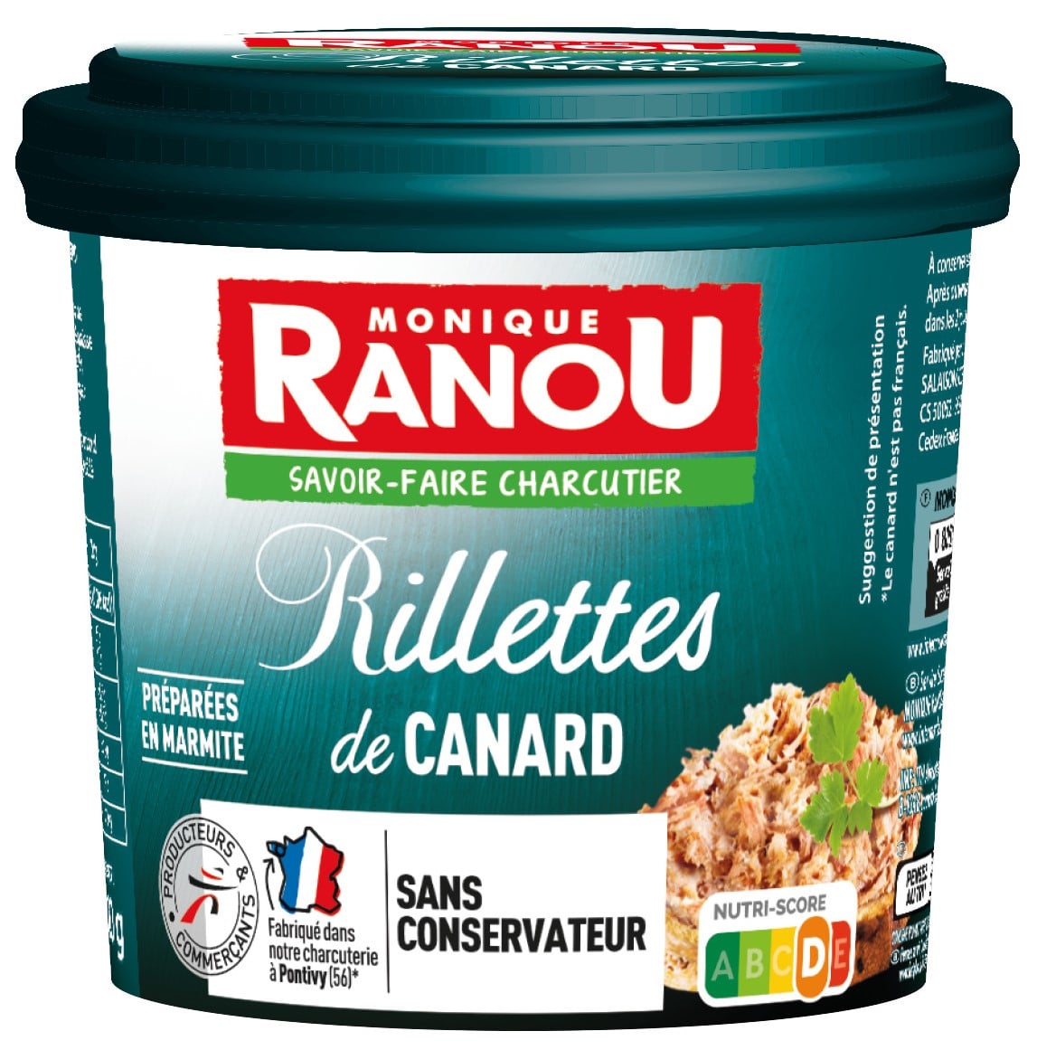 Monique Ranou Kachní rillettes