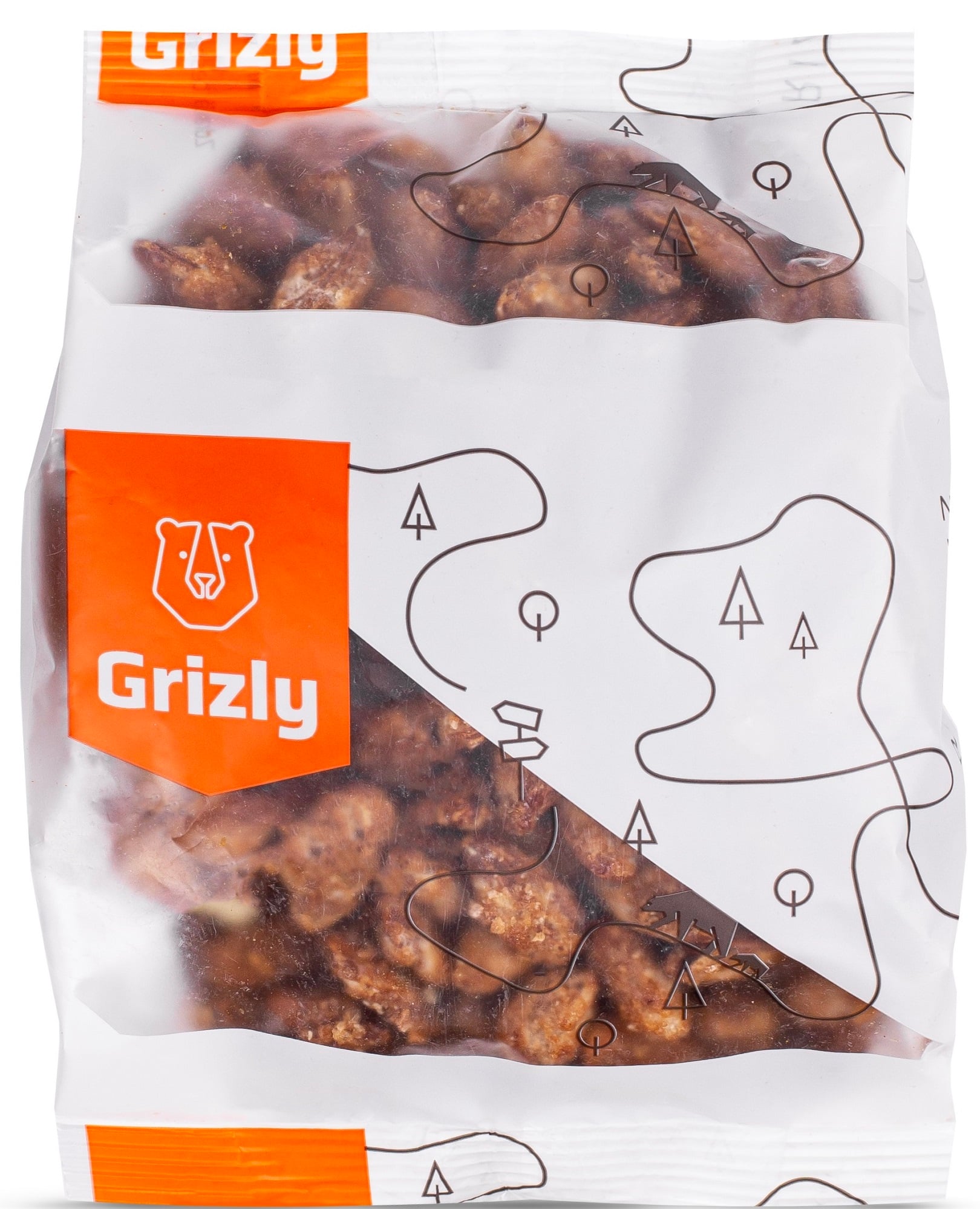Grizly Mandle ve slaném karamelu s medem