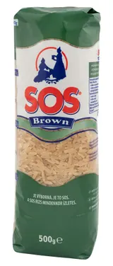 SOS Brown rýže hnědá parboiled