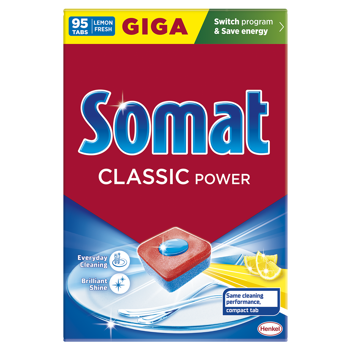 Somat Classic Power Lemon tablety do myčky