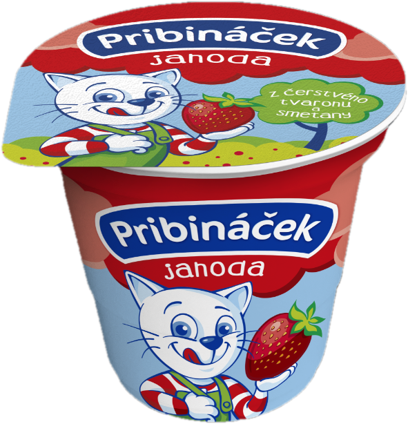 Pribináček jahodový