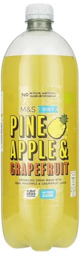 Marks & Spencer Ananasová limonáda s grepem se sladidly