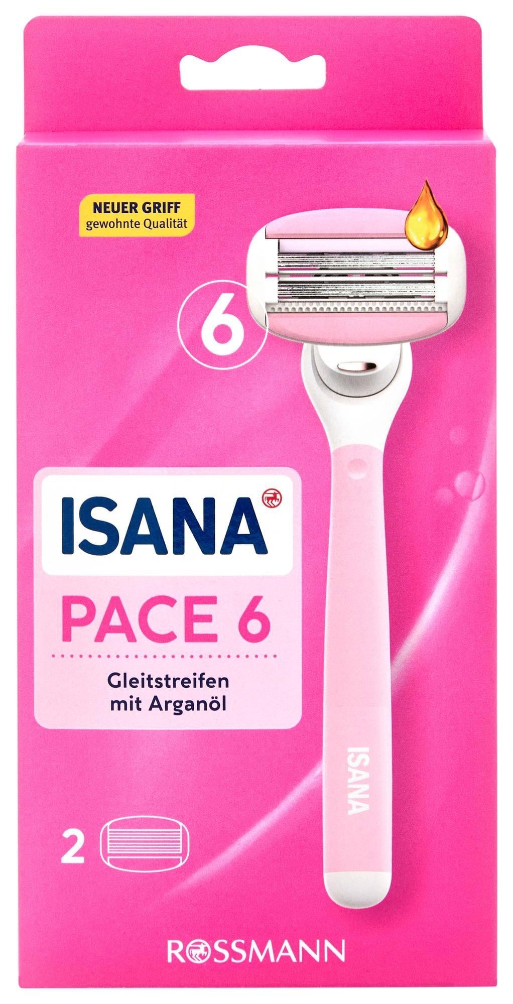 ISANA Pace dámský holicí strojek s šesti břity