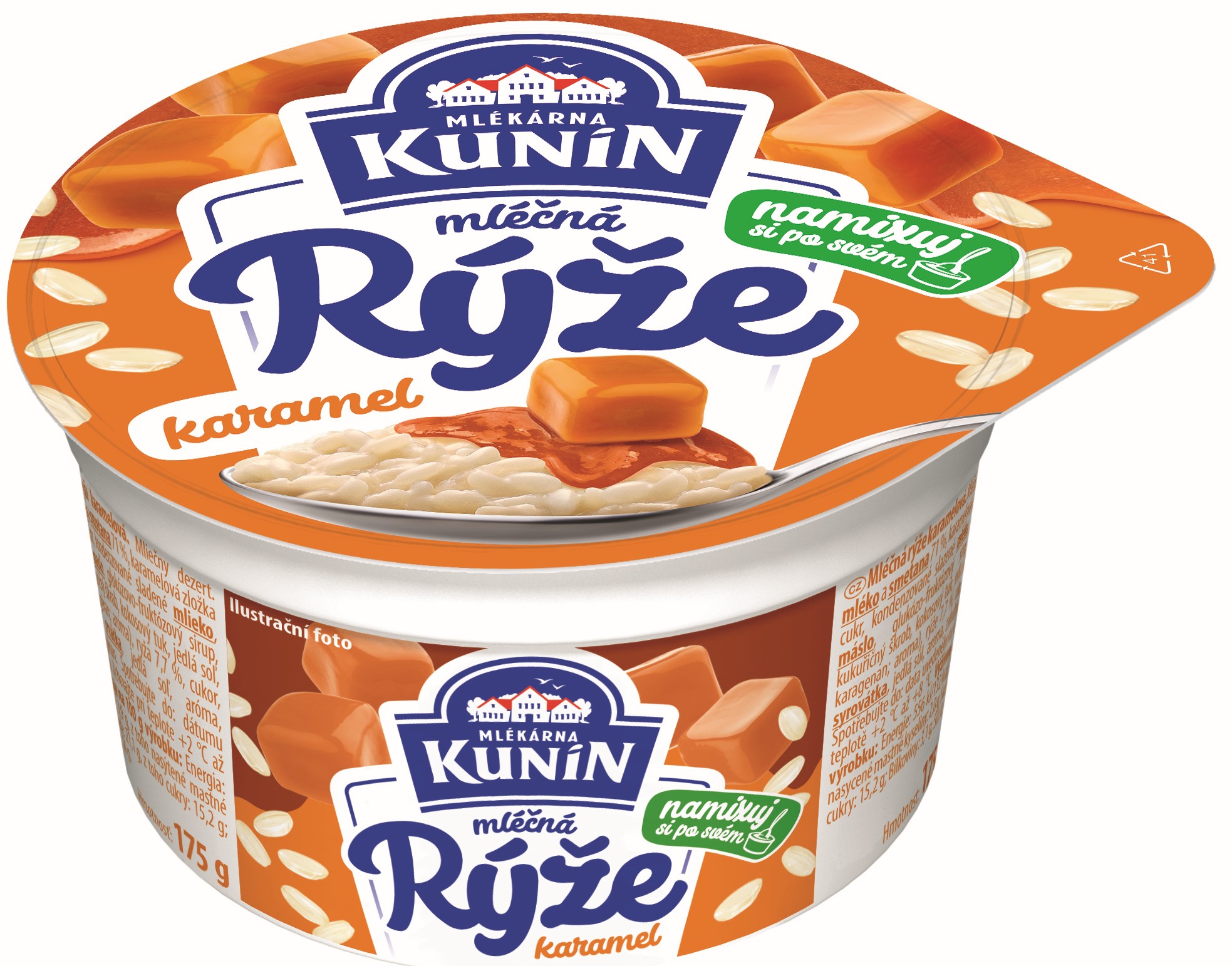 Mlékárna Kunín Mléčná rýže karamel