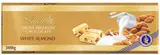 Lindt Čokoláda Gold Tablet Švýcarská bílá s mandlemi
