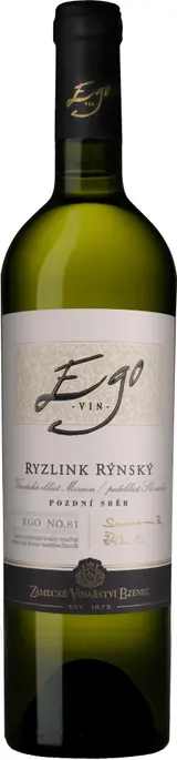 Zámecké vinařství Bzenec EGO Ryzlink rýnský 2025