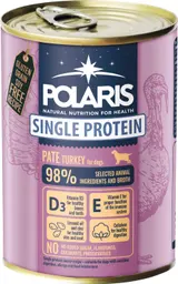 Polaris Single Protein Paté konzerva pro psy krůtí