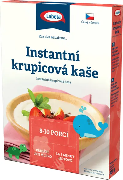 Labeta Krupicová instantní kaše