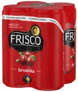 Frisco Brusinka 4×0,33 l plech