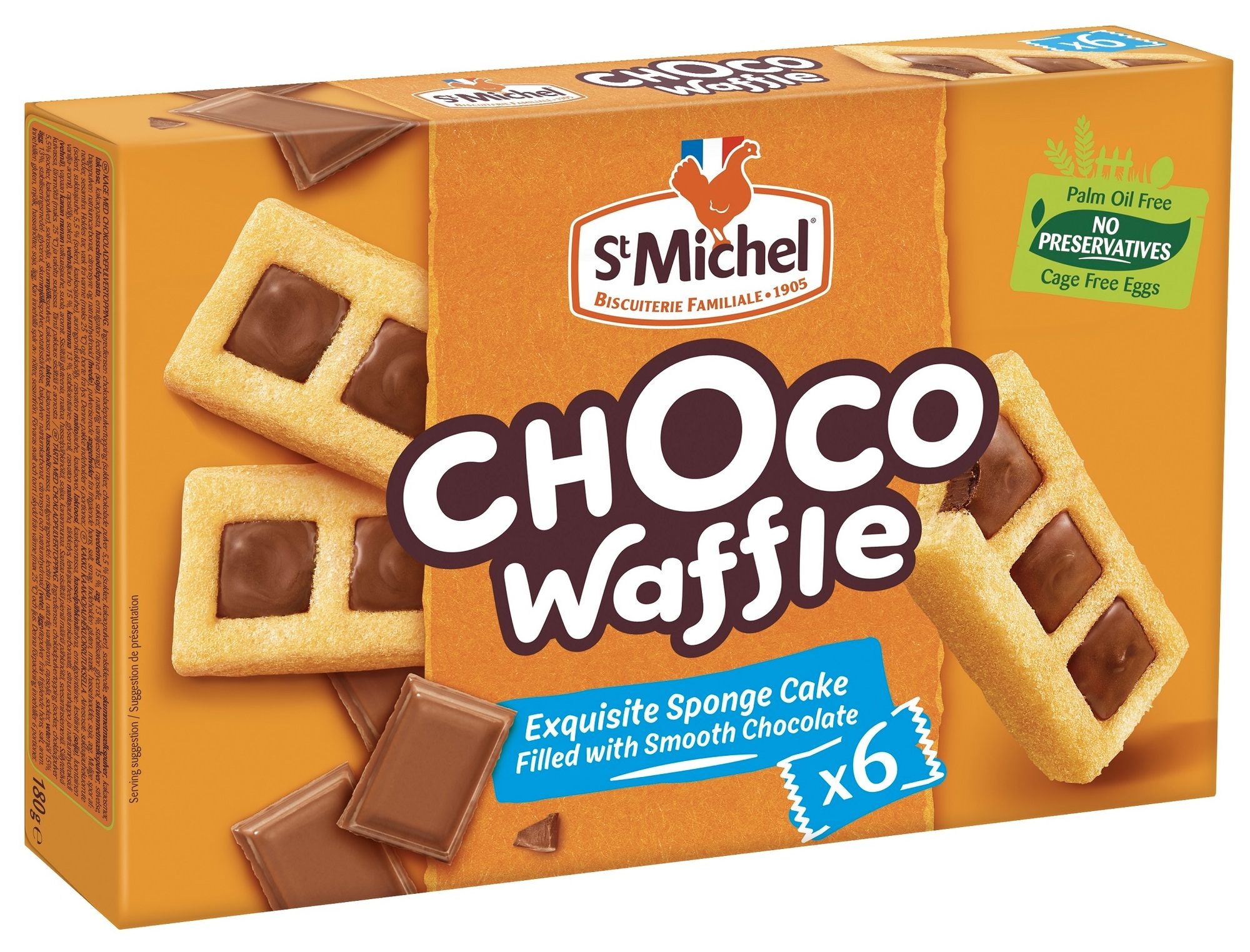 St. Michel Čokoládové vafle