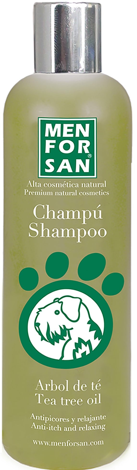 Menforsan Šampon proti svědění s tea tree pro psy