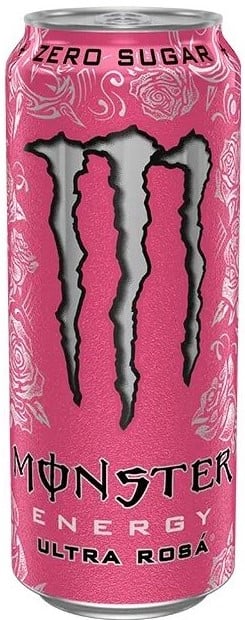 Monster Energy Ultra Rosá Zero Sugar plech