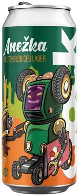 Clock Anežka ležák plech bezlepkové pivo