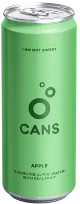 Cans Jemně perlivá voda s příchutí jablka a bezinky