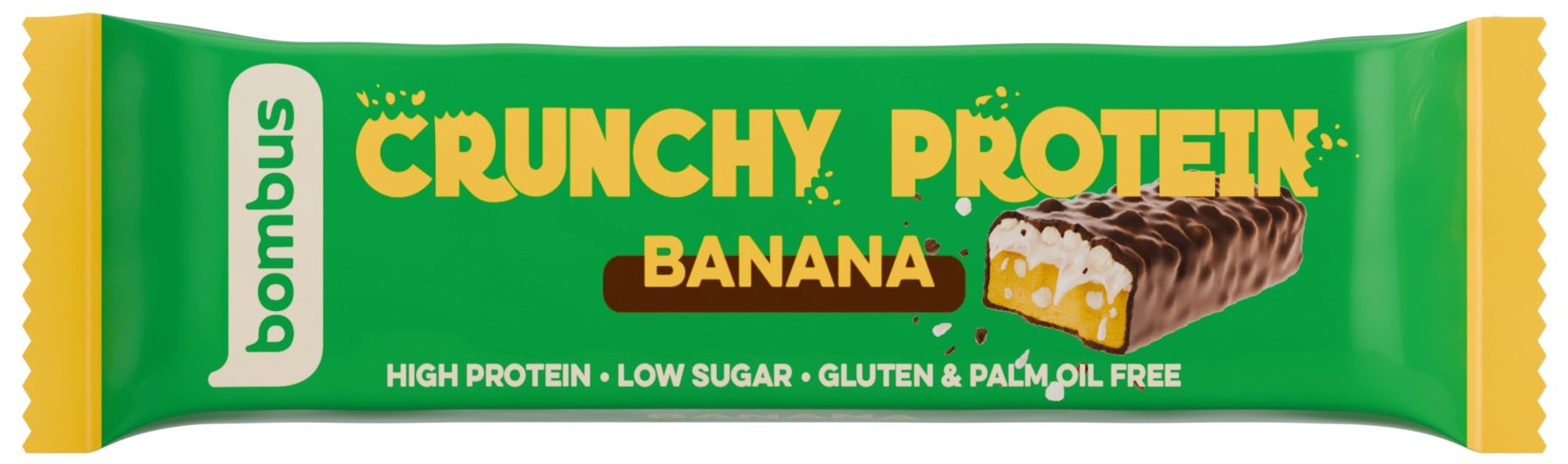 Bombus Crunchy Banana proteinová tyčinka