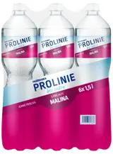 Poděbradka Prolinie Jemně perlivá malina bez cukru 6×1,5 l