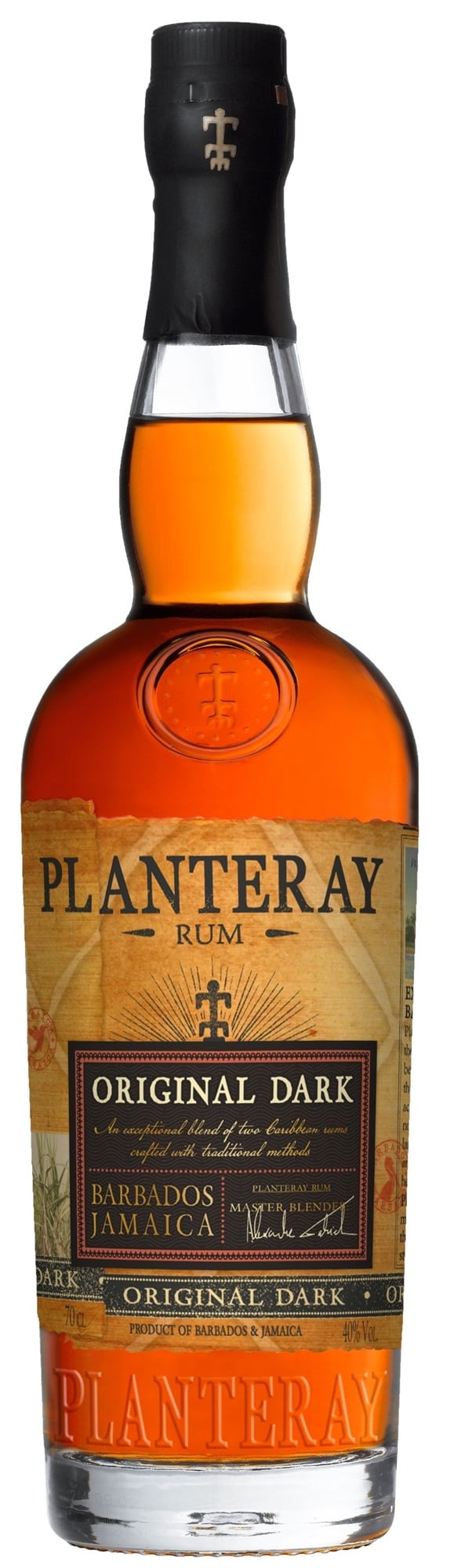 Planteray Original Dark Rum 40% obj.