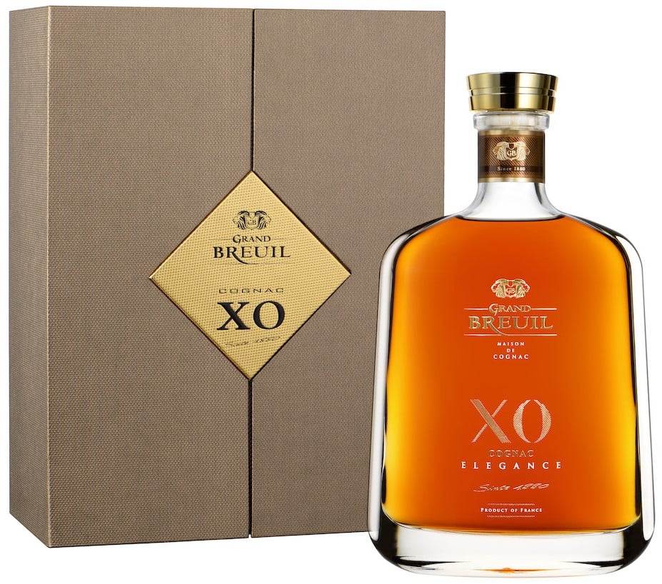 Grand Breuil XO cognac 40% obj., dárkové balení