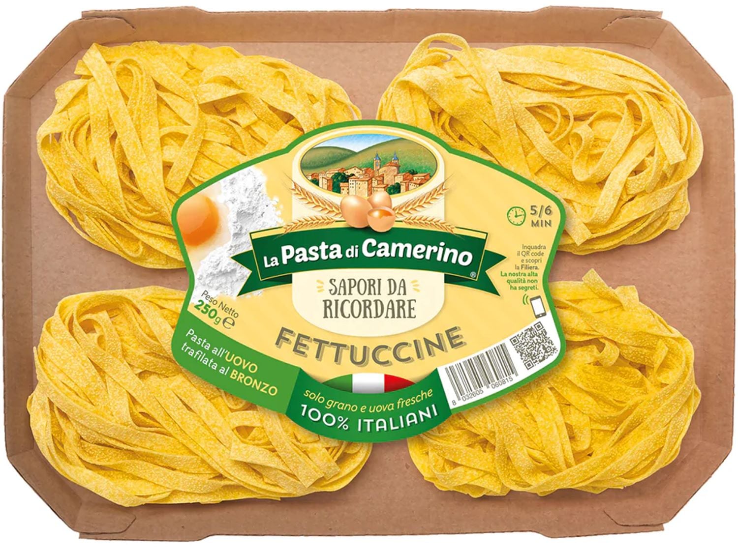Camerino Pasta Fettucine vaječné těstoviny