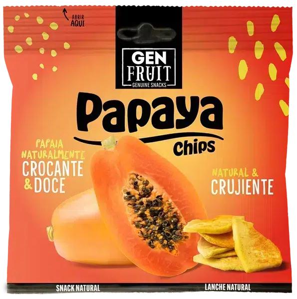 Gen Fruit Papájové chipsy natural