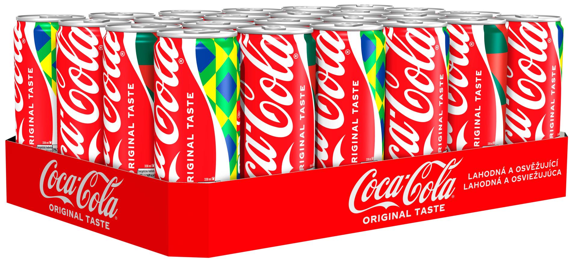 Coca-Cola plech (24×0,33 l)