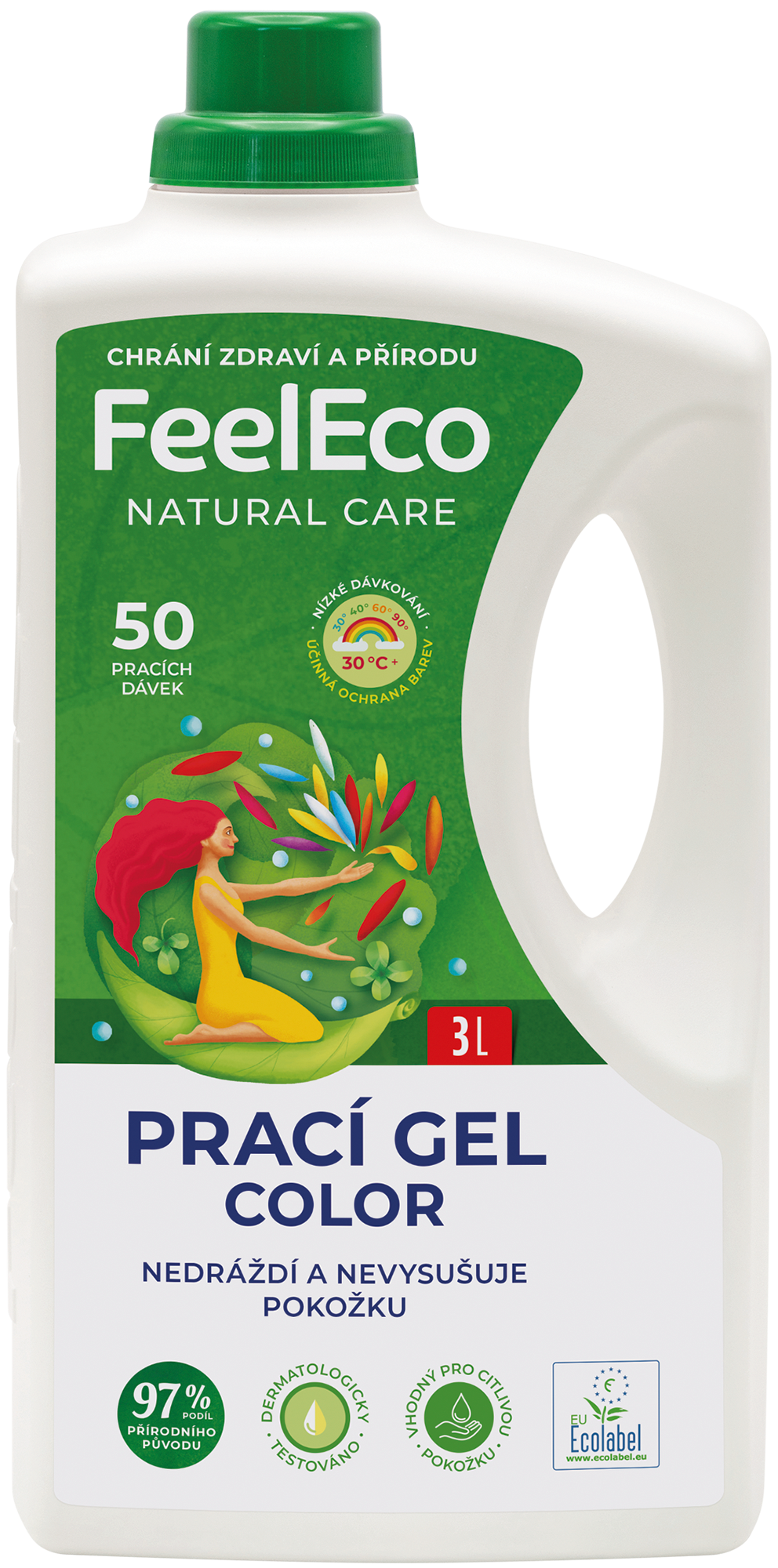 FeelEco Color prací gel (3 l)