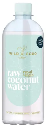 Wild & Coco BIO Raw kokosová voda Royal virgin