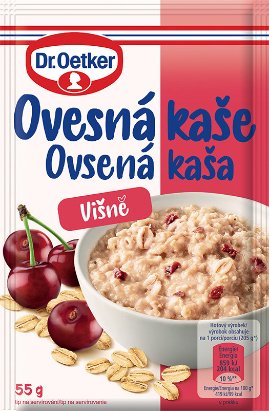 Dr.Oetker Ovesná kaše višně