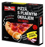 Don Peppe Salámová pizza s plněným okrajem