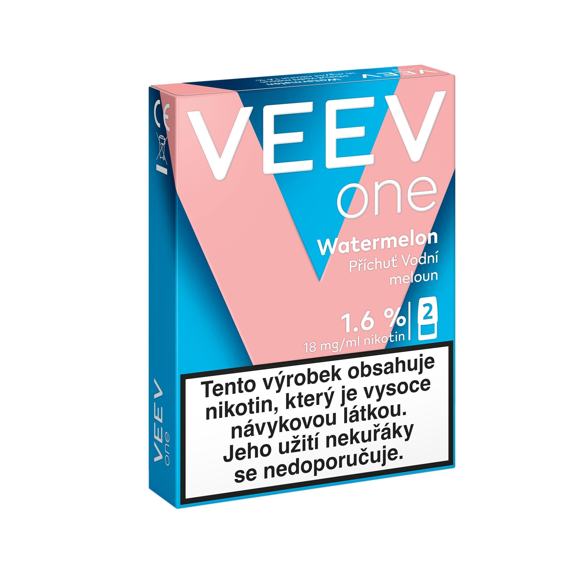 VEEV One Watermelon 2 náplně do e-cigarety