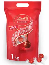 Lindt Bonboniéra LINDOR Megabalení pralinek mléčná čokoláda