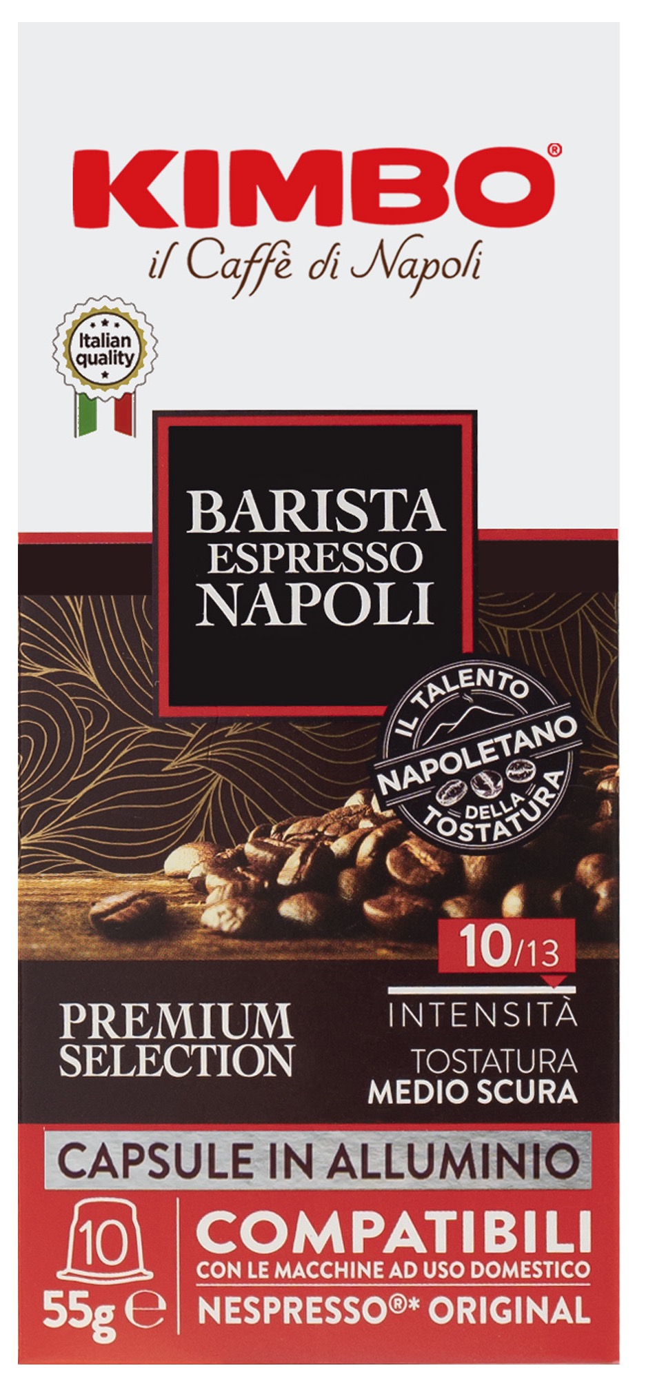Kimbo Barista espresso napoli kávové kapsle