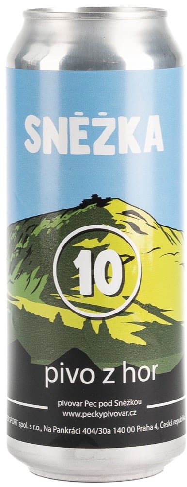 Pivo Sněžka 10° plech