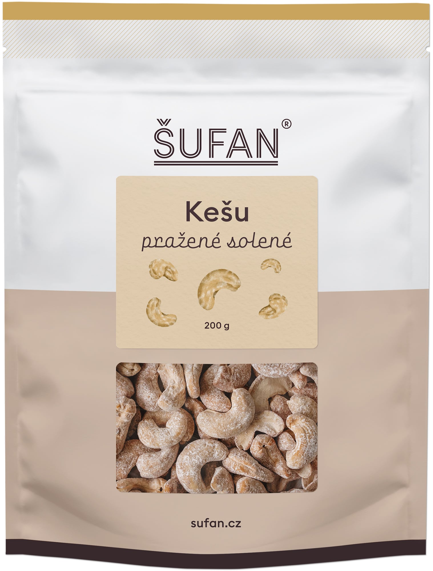 Šufan Kešu pražené solené