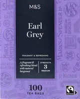 Marks & Spencer Porcovaný aromatizovaný černý čaj Earl Grey